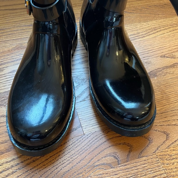 Kate Spade Rain Boots Black with bow - Picture 13 of 13